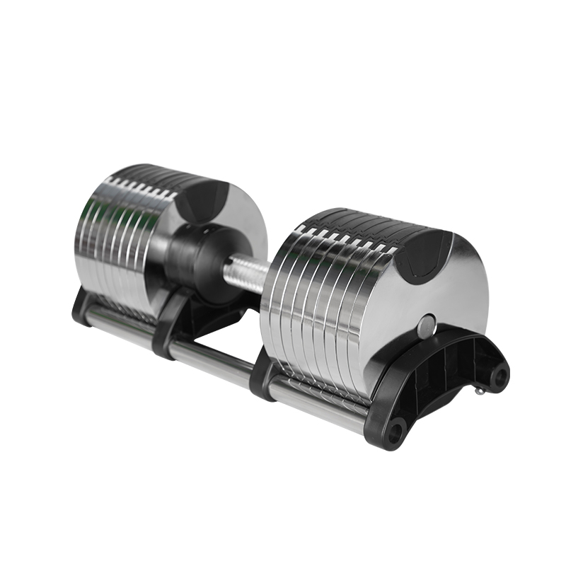 Adjustable Dumbbell Pair 40Kg - Chroom verstelbaar halterpaar 2 kg (5