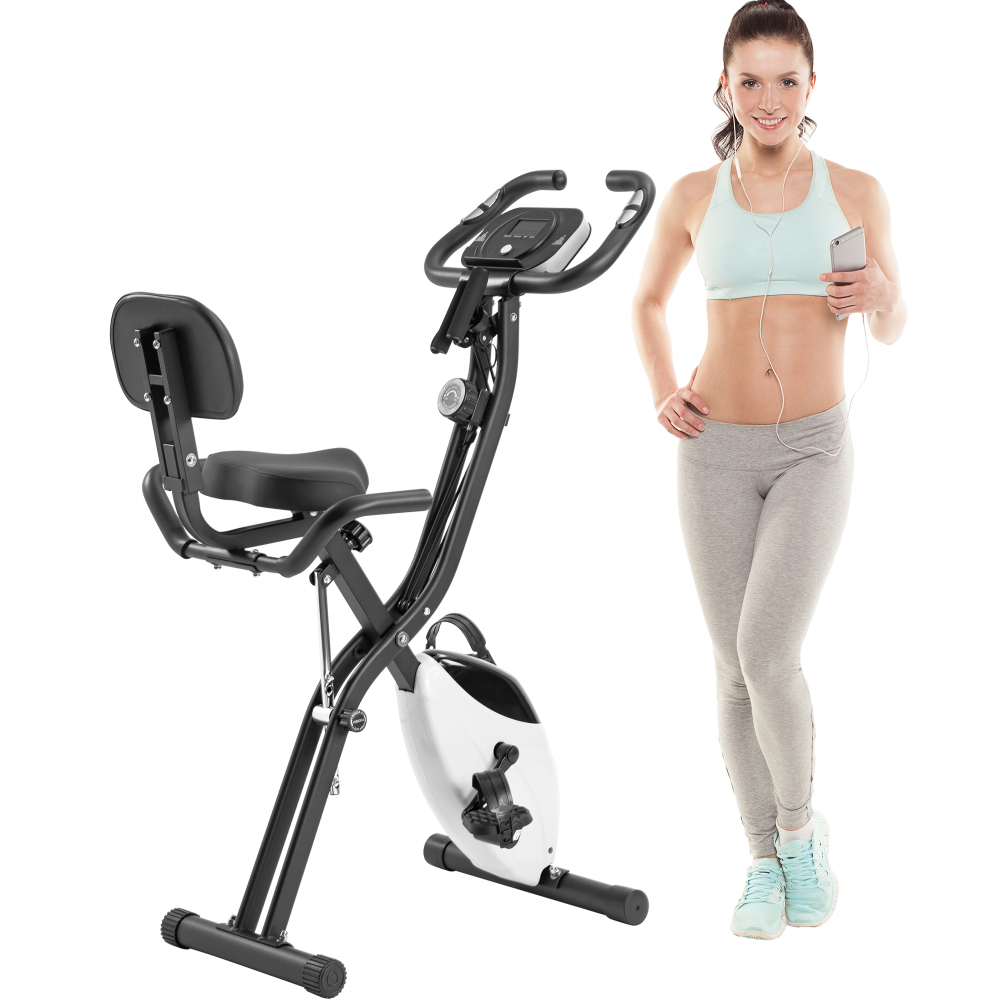 Exercise Bike Magnetic Resistance - 16-standen magnetische weerstand fitnessfiets rechtopstaande ligfiets