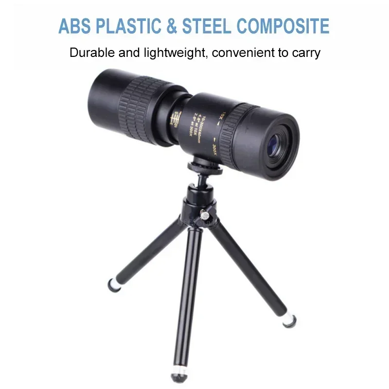 Hiking - 10-300X Zoom HD Monoculaire Telescoop Krachtig