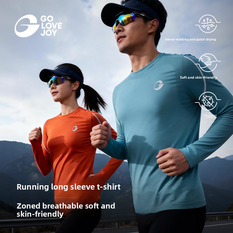 Hiking - Herfst/Winter Hardlopen Sportshirt met lange mouwen
