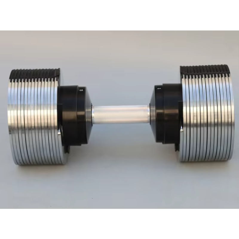 Adjustable Dumbbell Pair 40Kg - Verstelbare 36kg verzinkte stalen dumbbellset met