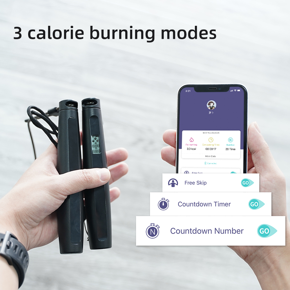 Slim Springtouw Voor Fitness,  - Smart Jump Rope Digital Counter recensie en prijs
