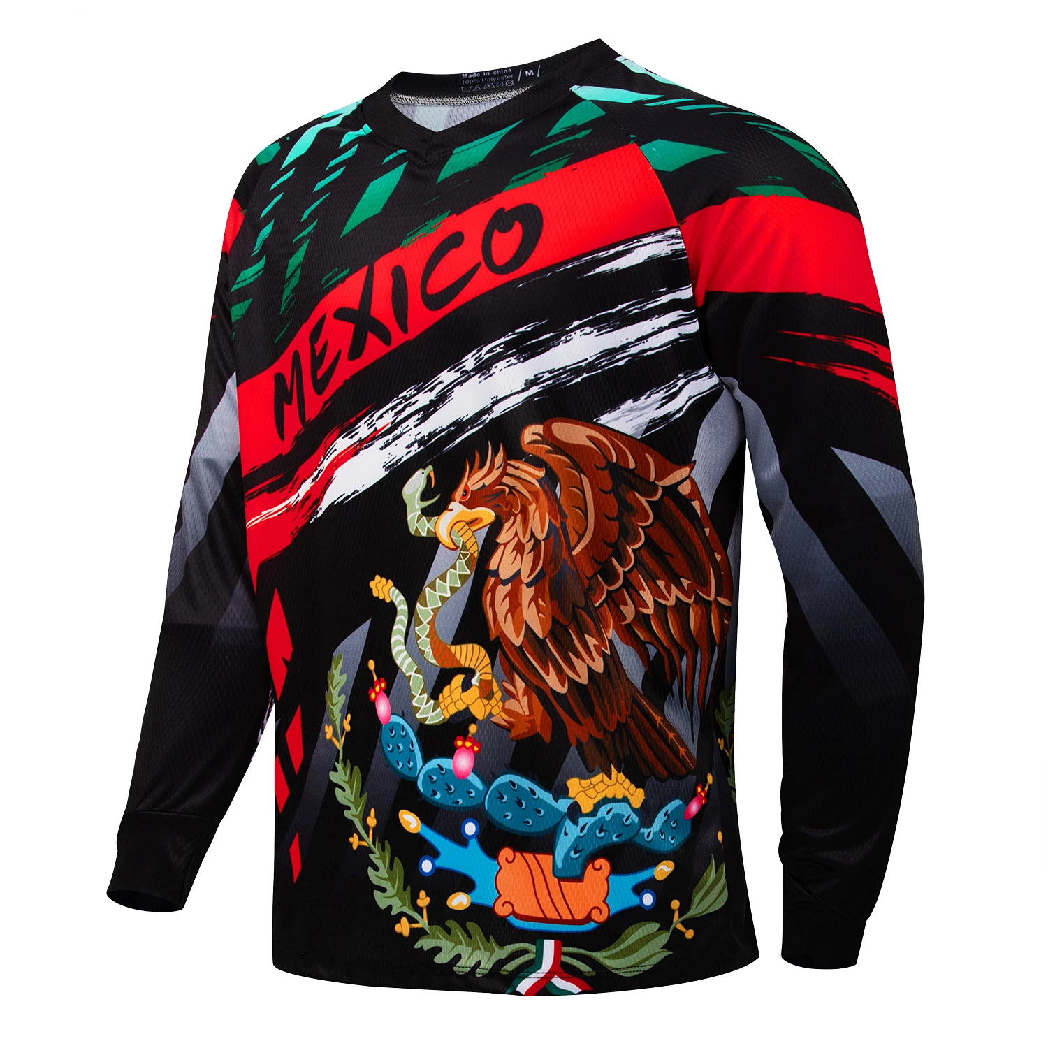 Mexico downhill-fietsshirt met - Cycling recensie en prijs