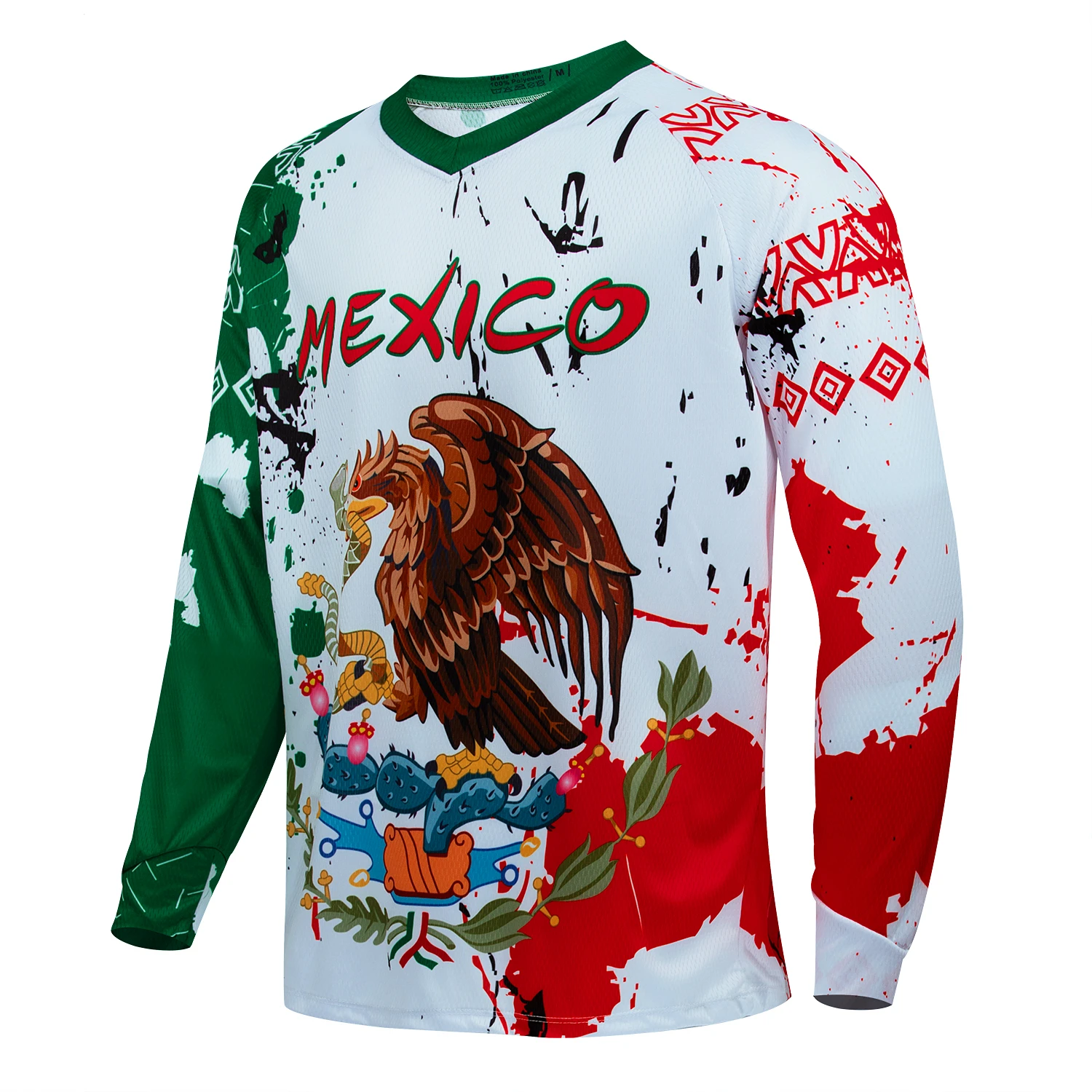 Mexico downhill-fietsshirt met - Cycling recensie en prijs